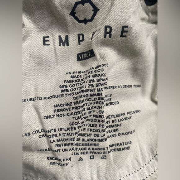 Empyre Verge Light Wash Distressed Skinny Jeans Men’s Size 30 - Picture 7 of 7